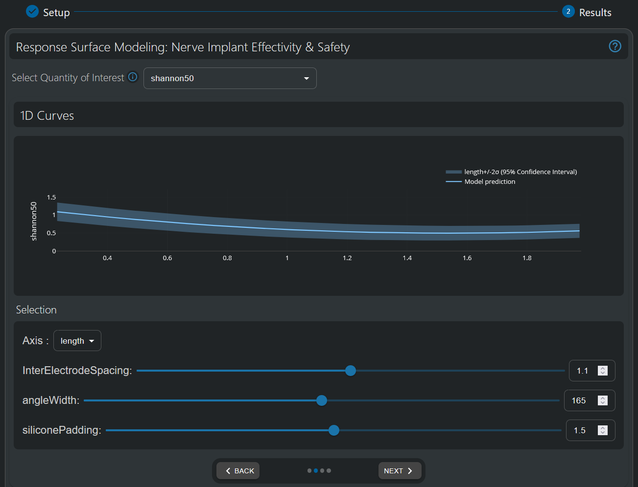 1D Curve analysis